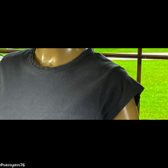 ▪️MARC JACOBS▪️Cotton Cap Sleeve Abstract 'Ophelia' Graphic Tee Top - Picture 4 of 5